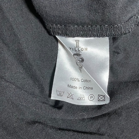 5/$25 Gothic Snake Dagger Graphic T Shirt Witchy Occult Black Small Tee - Picture 4 of 4